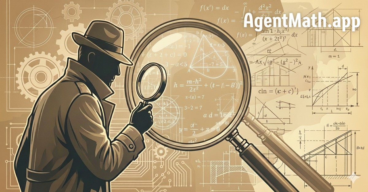 AgentMath.app - Math Detective